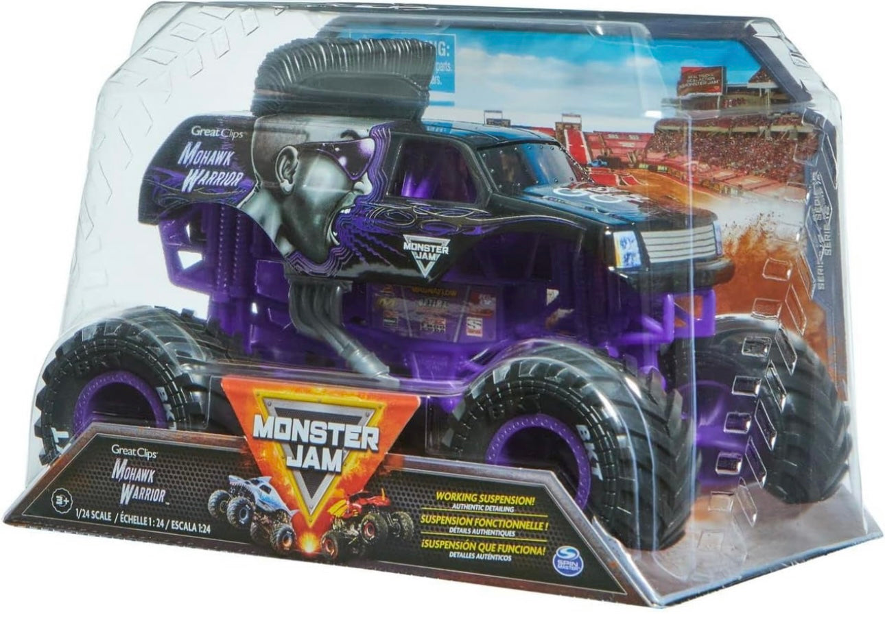 Monster Jam Vehículos Die Cast 1:24, Grave Digger