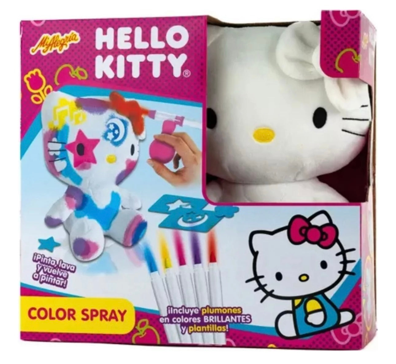 Hello Kitty Color Spray (Peluche) Mi Alegría