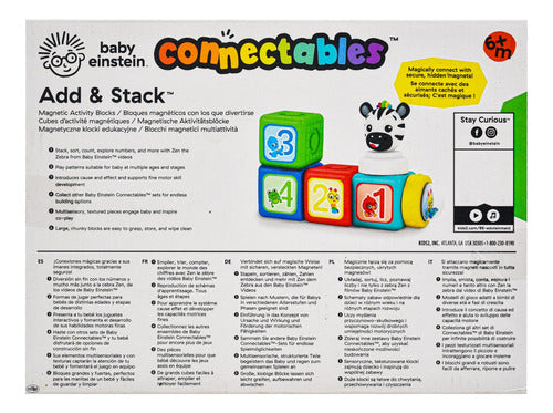 Add And Stack Baby Einstein Connectable Magnetic Cubes