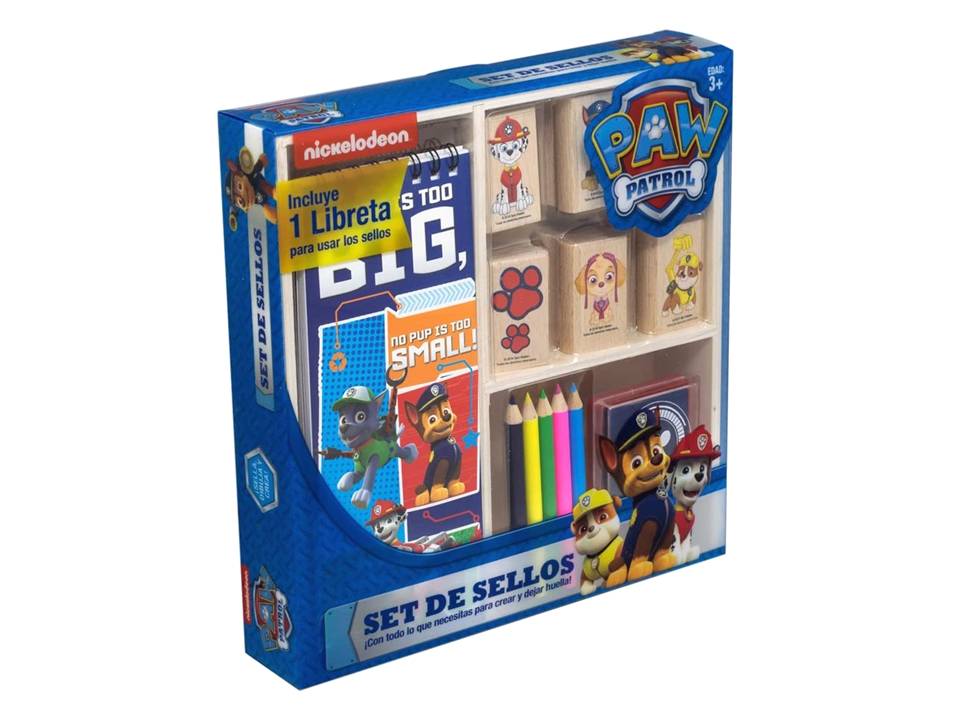 Juego de sellos de Paw Patrol