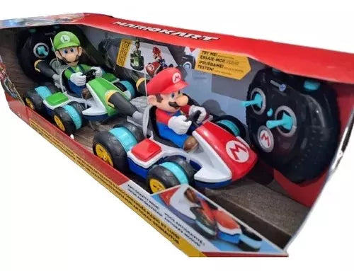 Coches de Carreras Mario Kart de Mario y Luigi RC