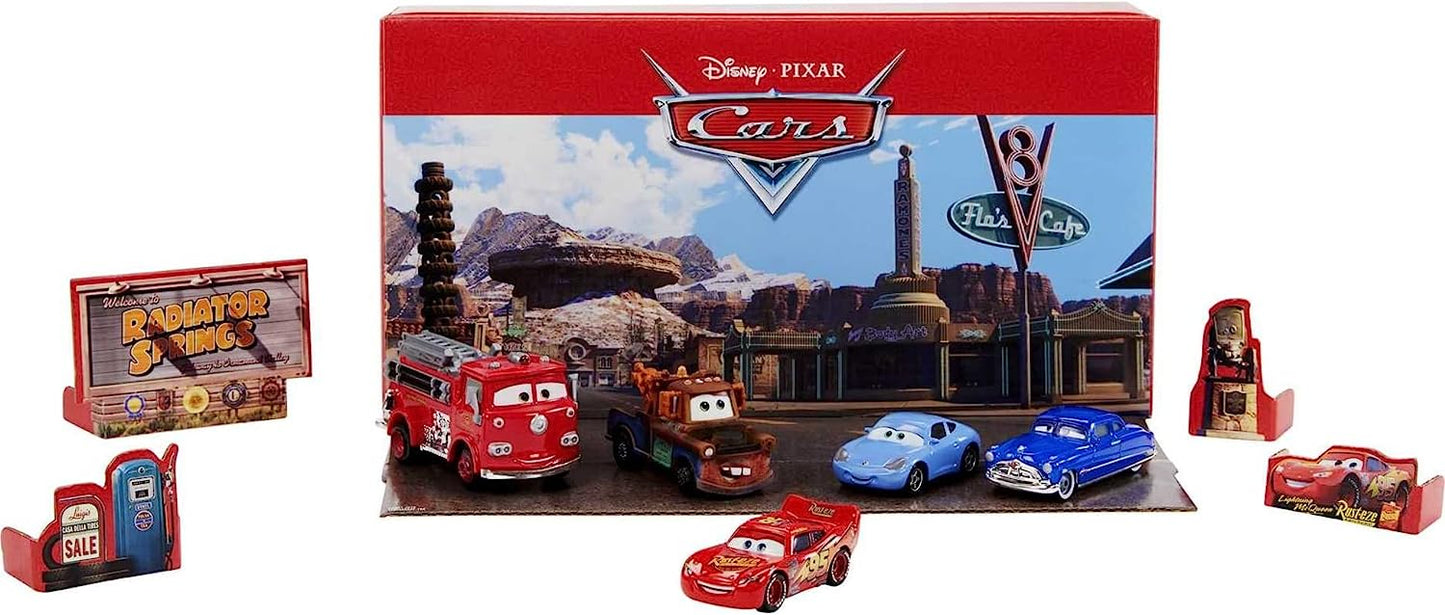 Disney Pixar Cars Pack de 5 Vehículos de Colección