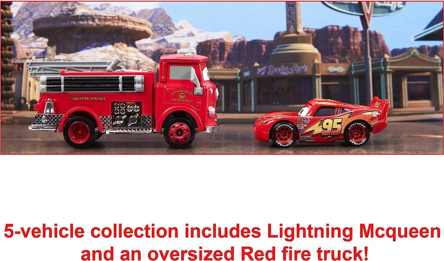 Disney Pixar Cars Pack of 5 Collectible Vehicles 