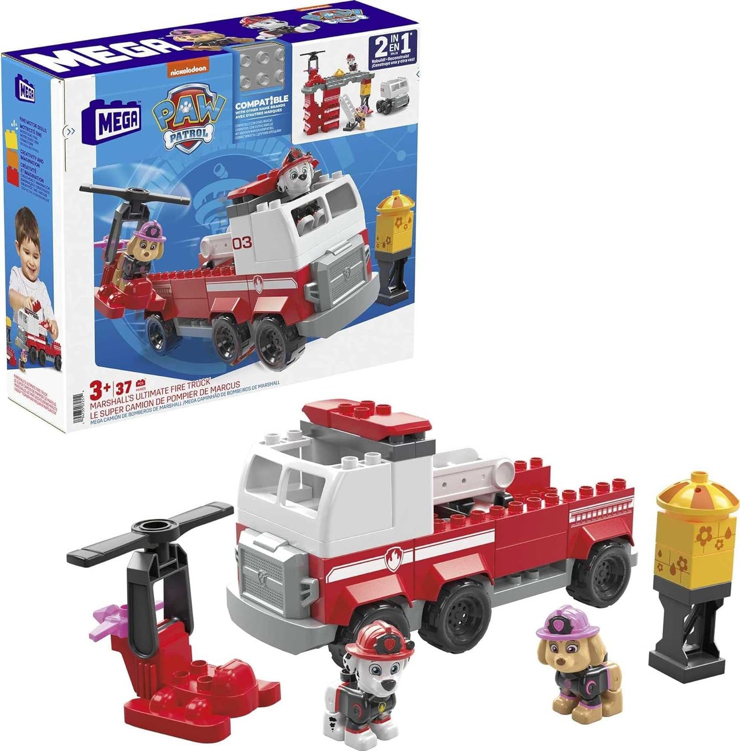 Paw Patrol Cubos Marshall