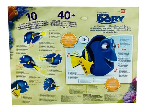 Dory Interactive Finding Dory Sounds Movement 