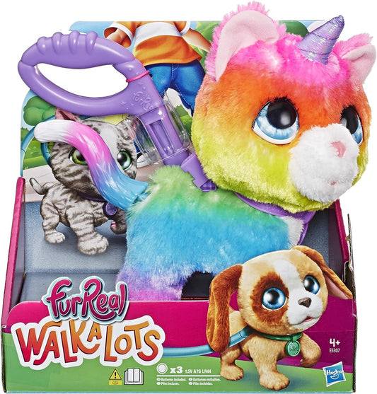 Furreal Walkalots Panda Arcoiris Mascota