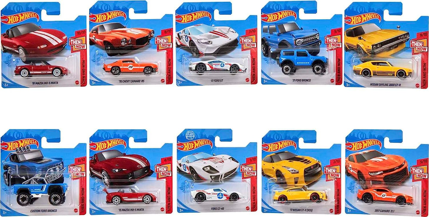 Pack Coche de HotWheels Colección Variada 10 piezas