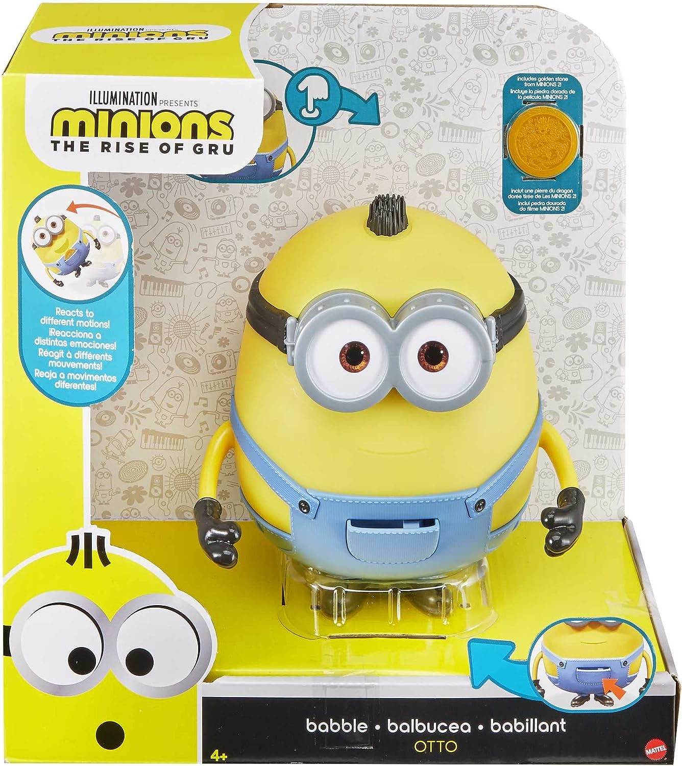 Minions Otto Mi Amigo Parlanchín Figura Interactiva de 7''