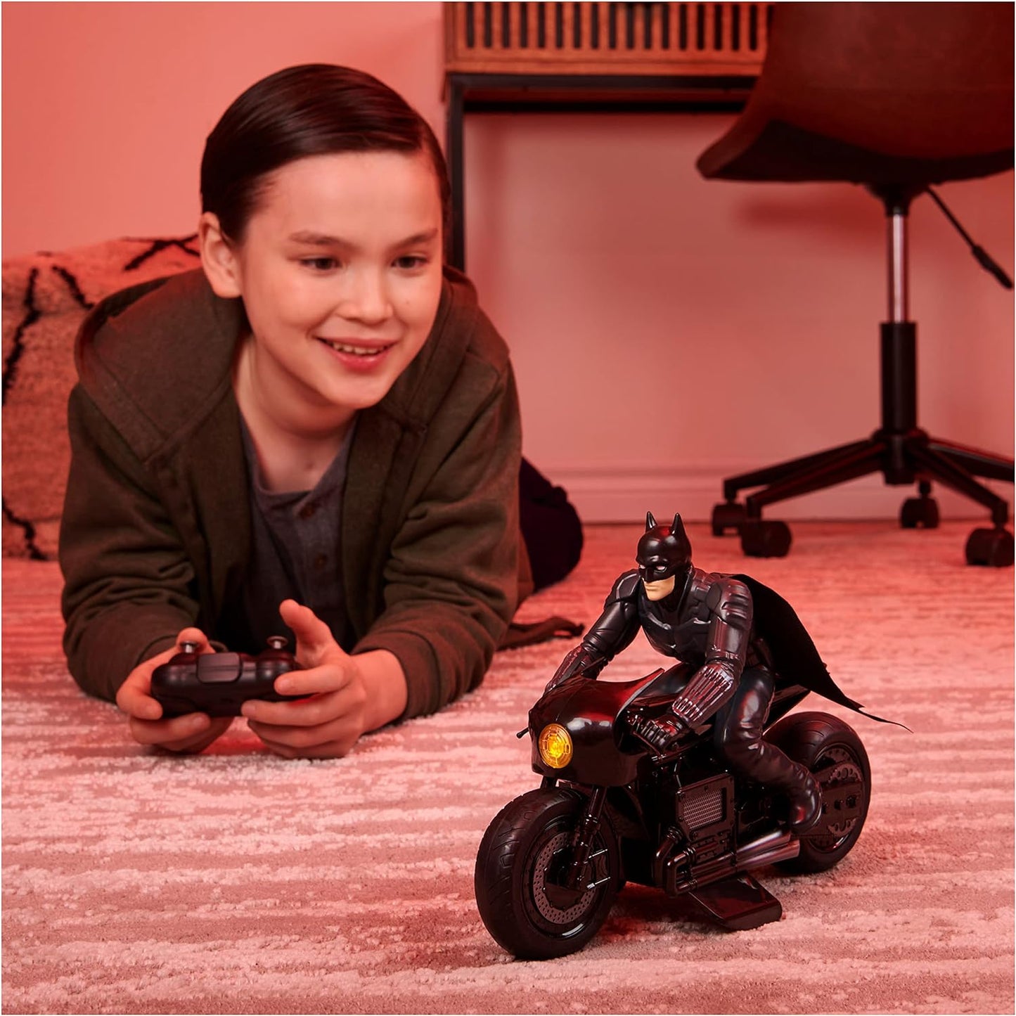 BATMAN Movie Remote Control Batbike 