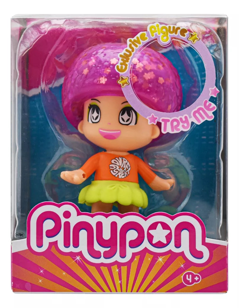 Pinypon Exclusive Figure Gelatinous Hair 9cm